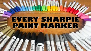 Making Sense of the Sharpie Paint Markers: How to Get Them, Colors, Types and Swatches!