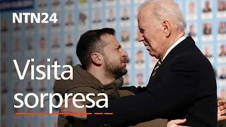 Visita sorpresa de Biden a Ucrania, anuncia más ayuda para presidente Zelensky y más noticias