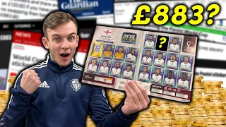 Does The World Cup Sticker Album REALLY cost £883 To COMPLETE??