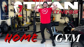 $11,000 HOME GYM | mostly TITAN FITNESS