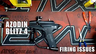 Azodin Blitz 4 Paintball Gun - Firing Issues - Tech Talk