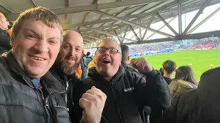 Wrexham v city matchday experience- city win with a late winner