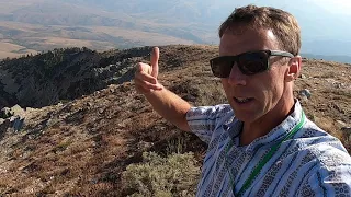 Geology of the top of Mount Harrison in the Albion Mountains of southern Idaho