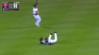 WSH@COL: Blackmon lays out for a great diving catch