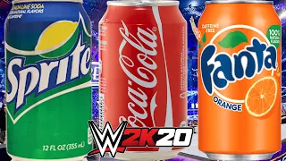 WWE 2K20 | COCA COLA vs FANTA vs SPRITE