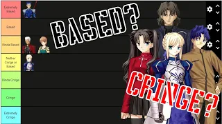 Fate/Stay Night - Based/Cringe Tier List