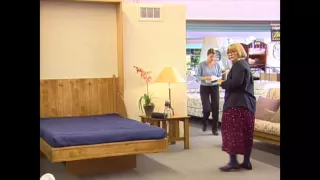 Candid Camera Classic: Bed Swallows Customer