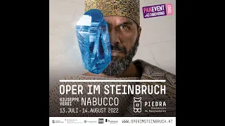 Premiere von Nabucco 2022 in der Oper im Steinbruch