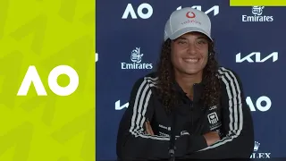 Mayar Sherif: "It was not very easy to start" press conference (1R) | Australian Open 2021