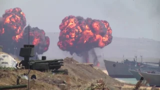 Крым военные учения Кавказ 2016.