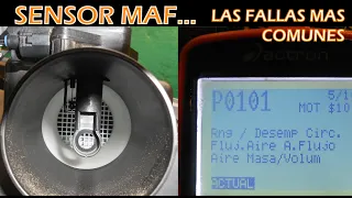 Que pasa cuando falla el SENSOR MAF en el auto??