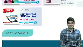 Free FADU Smart Book CA Final & CA Inter (Old/New) Limited Time Opportunity (Inter 1st Chapter Live)