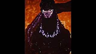 Shin Godzilla Edit | atomic breath scene 4K #edit #godzilla #godzillakong #crystals #monsterfilm
