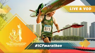 2021 ICF Canoe-Kayak Marathon World Championships Bascov Romania / Junior K1m - Senior C1w&m, K1w&m