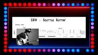 Stevie Ray Vaughan - Scuttle Buttin' | GUITAR TAB (Standard tuning)