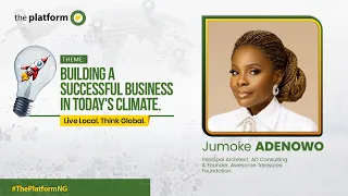 PURPOSE DRIVEN VENTURES - JUMOKE ADENOWO || THE PLATFORM NIGERIA || MAY 2022