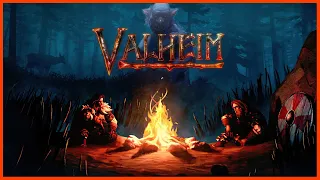 {Valheim} Охота на Тролля... Начало, строительство дома в Вальхейм, приколы, фейлы...  [Выпуск 1]