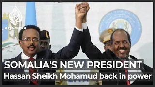 Somalia elects Hassan Sheikh Mohamud as new president