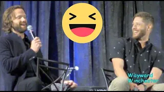 Jared Padalecki's Inappropriate Joke About His 'Process' & Jensen LOSES IT!