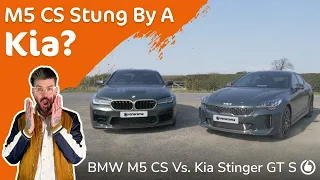 Affordable Dupes: BMW M5 CS Vs. Kia Stinger GT S | Can A Kia Compete With BMW’s Most Powerful M Car?