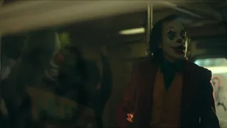 JOKER Stair Dance/Subway Chase Scene But Without Music