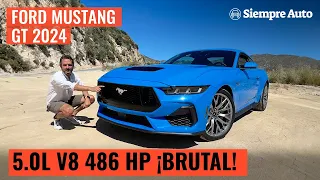 Ford Mustang GT 2024: Prueba de manejo del V8 5.0 de 486 HP | Siempre Auto