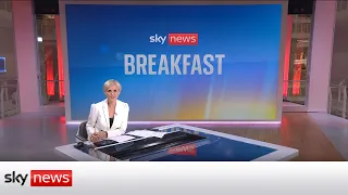 Sky News Breakfast: New Chancellor Jeremy Hunt admits mistakes in mini-budget