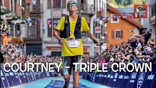 UTMB 2023: THE 100 MILES FINALS. Courtney Dauwalter - Triple crown.  Triple corona