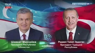 Лидеры Узбекистана и Турции рассмотрели вопросы дальнейшего расширения многопланового сотрудничества