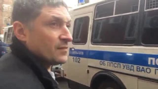 Валентин Урусов у Тверского суда  27.03.2017