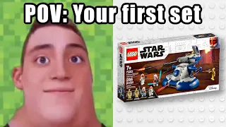 Mr Incredible Becoming Old LEGO Star Wars Clone Wars Edition