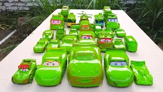 Clean up muddy minicar & Disney pixar car convoys! Play in the garden #4