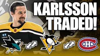 Who Won the Erik Karlsson/Jeff Petry/Mike Hoffman Trade? Penguins/Canadiens/Sharks Trade Breakdown