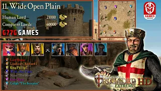 Stronghold Crusader Extreme | Mission 11 Wide Open Plain | G77G GAMES