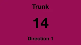 [SBS Transit] Trunk Bus Service 14 - Direction 1 Hyperlapse