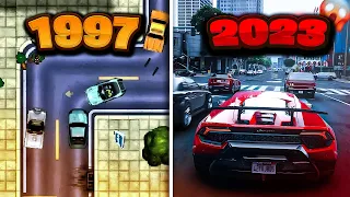 the history of grand theft auto 🤯 (1997-2023)