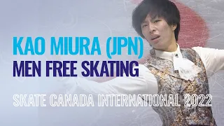 Kao MIURA (JPN) | Men Free Skating | Mississauga 2022 | #GPFigure