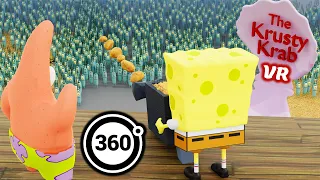 SpongeBob 360° - VR Video || Plankton Attack