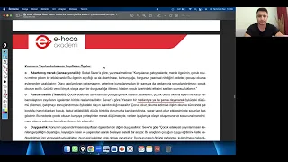 4) E HOCA AKADEMİ NOKTA ATIŞI SORU ÇÖZÜM KAMPI 500 SORU ÇOCUK EDEBİYATI 4. DERS