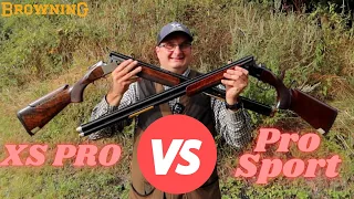 Browning XS Pro vs Browning Pro Sport
