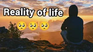 Reality Of Life Status || Sad Whatsapp Quotes Status || Emotional Motivation Status || #status #sad