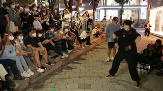 JHKTV]  Black mist(red spark)hongdae Kpop dance Alina 블랙미스트홍대케이팝댄스 알리나 비켜 (MOVE)