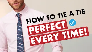 How to Tie A Tie - Half Windsor Knot - Easy Method!