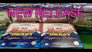 New Release 2022 Bowman Draft Sapphire Product reveal! Plus Mail DAY