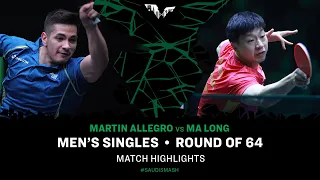 Martin Allegro vs Ma Long | MS R64 | Saudi Smash 2024