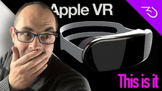 Apple VR Glasses - 2022 mixed reality headset AR VR leaked features