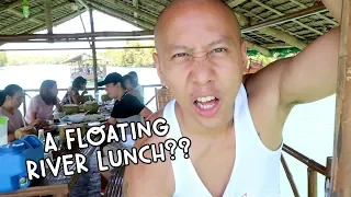 FLOATING RIVER LUNCH IN PHILIPPINES (BOLINAO, PANGASINAN) | Vlog #118