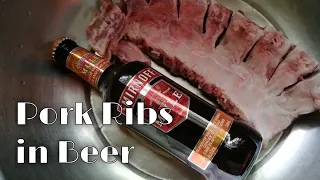 Pork Ribs in Beer (Cowboy Recipe)