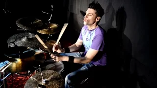 Крутой барабанный грув от Игоря Чили / Смесь Латины и рока / Amazing Drum Groove by Igor Chili