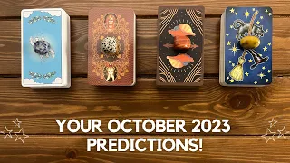 Your October 2023 Predictions! ✨👉 🔮✨